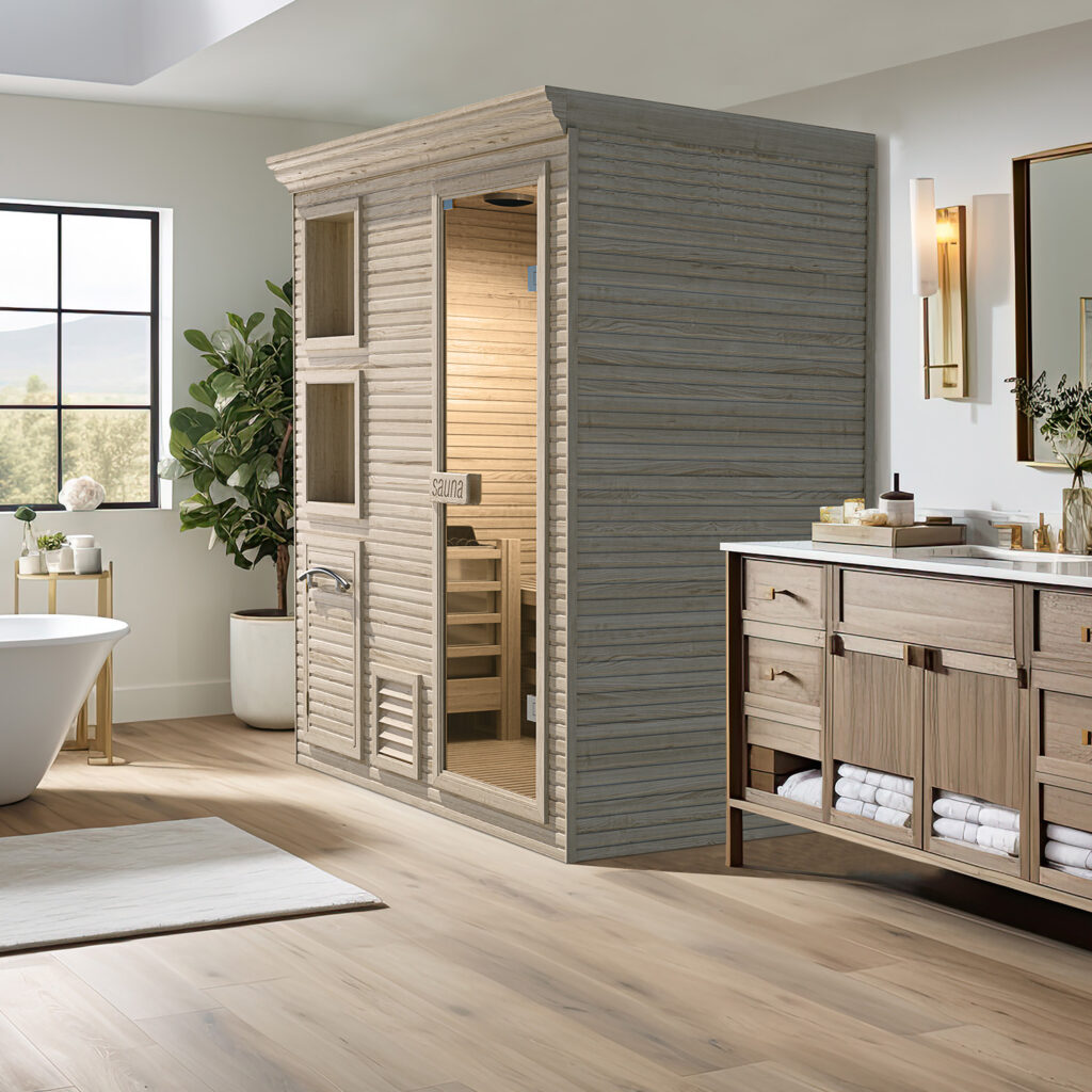 Sauna finlandese 4 posti Cervinia