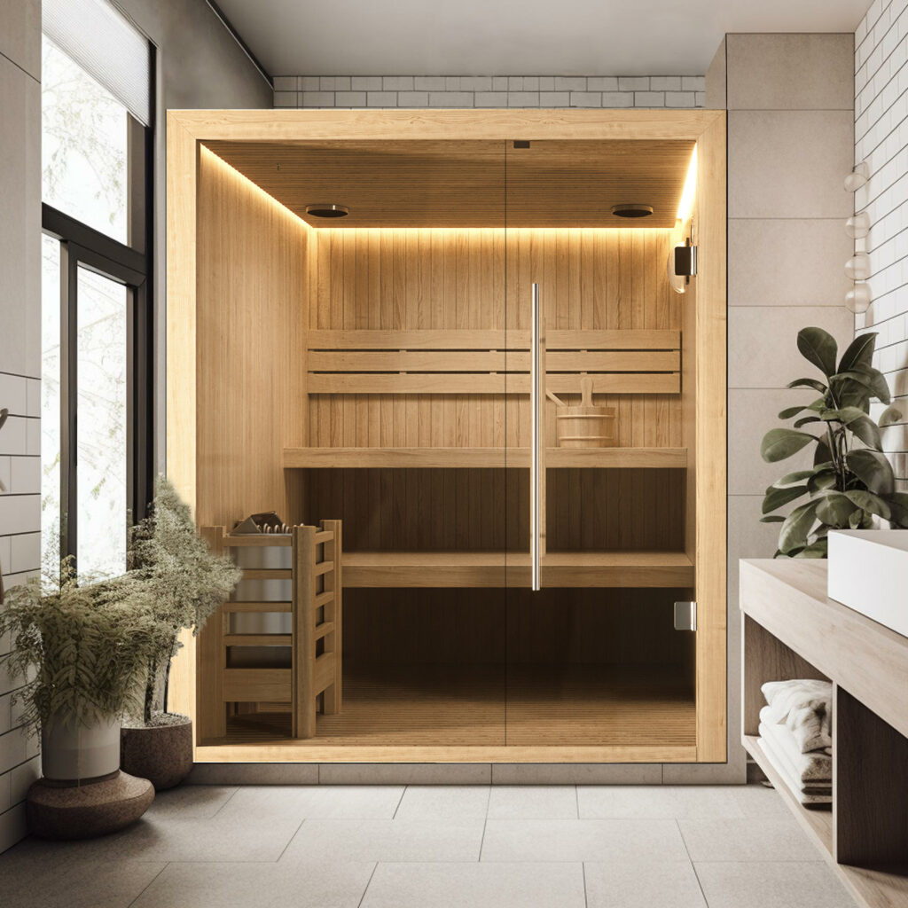 Sauna finlandese 4 posti Brescia