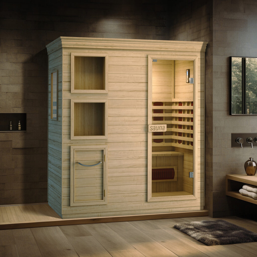 Sauna infrarossi 4 posti Roma